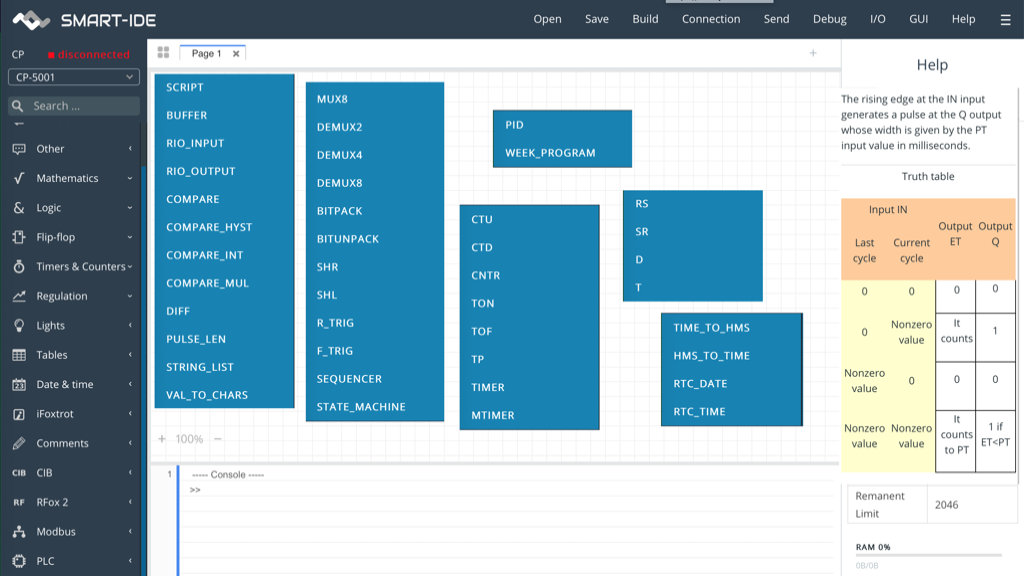 Smart IDE Function blocks